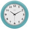 TAHEAT Reloj de Pared Infantil Moderno Azul 25 cm | Silencioso Sin Tic TAC | Decorativo para Dormitorio Infantil, Sala, Cocina