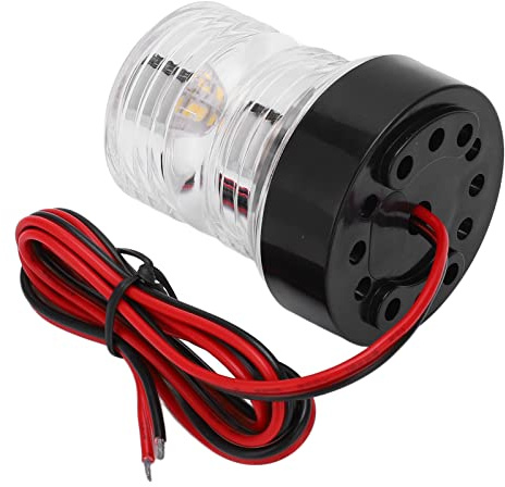Lampe D'ancrage de Navigation Marine à LED à 360 Degrés, Lampe de Bateau Haute luminosité pour Navires et Yachts - Niveau de Protection IP66, Installation Facile
