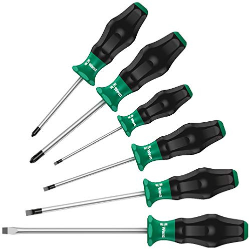 1334/6 Juego de destornilladores Kraftform Comfort, 6 piezas
