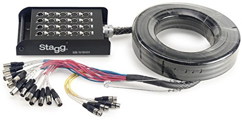 Stagg SSB-15/16X4XH 50 m Multicore Cables