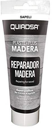 Quiadsa 52502236 Plaste+Plus Emplaste Masilla para Madera Sapelli