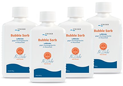 Stricker Chemie Luftbinder Bubble Sorb 400g für Wasserbetten (4er Pack)