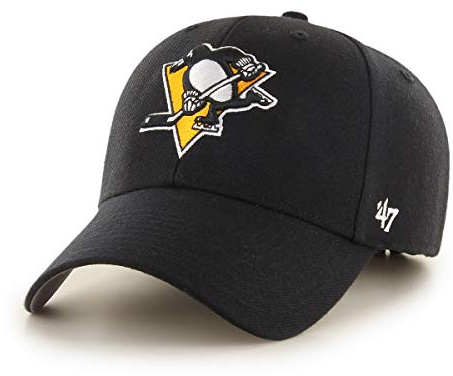 47 NHL Pittsburgh Penguins MVP keps – unisex basebollkeps design och hantverk av högsta kvalitet av Generational Family Sportswear Brand, Svart, one size