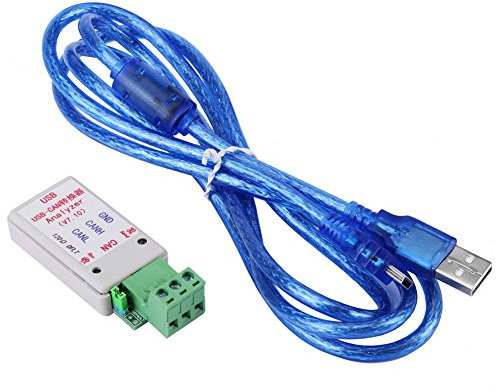 USB CAN Adapter, USB zu CAN Analysator CAN Bus Intelligenter Konverter Adapter mit USB Kabel Unterstützung XP / /