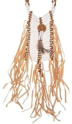 Wilbers Kostüm Zubehör Halskette Indianer Brustschmuck Karneval Fasching