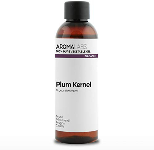 Prune BIO (Prunus domestica) - 100 mL - Huile Végétale Vierge et Certifiée AB - Aroma Labs - Made in France