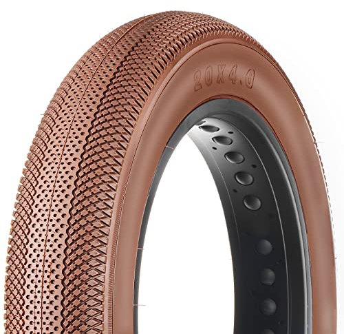 MOHEGIA E-Bike Fat Tire, 50,8 x 10,2 cm Elektro-Dreirad-Fat-Reifen, Fahrradmantel Faltperlen-Ersatzreifen, kompatibel mit Urban Mountain oder Drei-Rädern