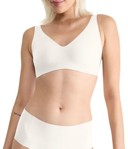 Sloggi Women Zero Feel 2.0 Soft Bra 0 Silk White XL