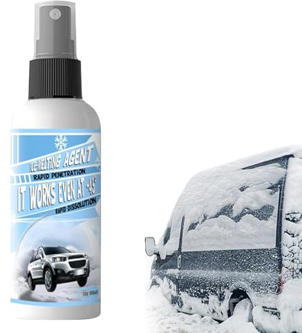Goowafur Windschutzscheiben-Enteiser-Spray, Enteiser für Auto-Windschutzscheiben - Fensterreiniger-Windschutzscheiben-Enteisungsspray - Eisspray für Autos, Fenster-Enteisungsspray, Auftauflüssigkeit