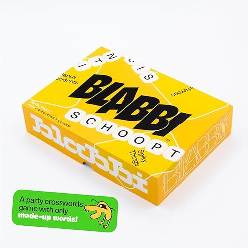 Blabbi, The Game of Made-Up Words - Virales lustiges Party-Wortspiel für Erwachsene, Jugendliche und Kinder ab 14 Jahren, leicht zu lernen (Base Edition)