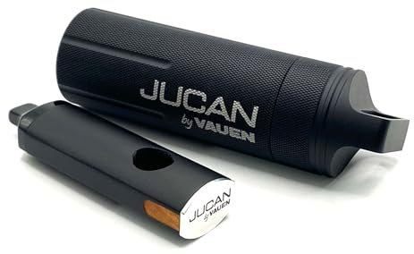 VAUEN Jucan 1 Pfeife Made in Germany 6mm Filter matt schwarz - Neuheit Frühjahr 2024 + gratis Zubehör