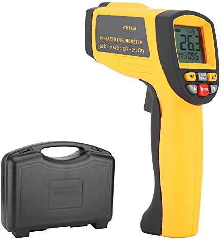 Thermometer, 30 ℃ ~ 1150 ℃ Handheld-Infrarot-LCD-Thermometer Tragbarer Berührungsloser Digitaler Temperaturtester Für Die Industrie