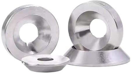 Rondelle fraisée, rondelle de coupelle en acier, M3 M4 M5 M6 M8 M10 joint plat solide conique concave et convexe cône conique conique 304 rondelle fraisée en acier inoxydable (taille : cône M10x30x6.0