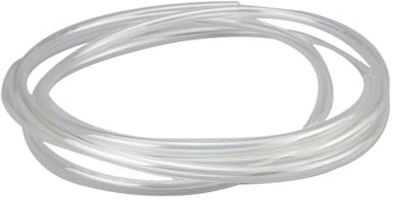 GSCLZ Tuyau en PVC Tuyau pneumatique en Plastique, 1 mètre, Tube d'air, de gaz, 4mm, 6mm, 8mm, 10mm, 12mm, 14mm, 16mm pour Piscine Aquarium PulvéRisateur(Transparent,6X4-1Meter)
