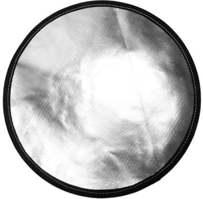 CANIGHT Feuerfeste Grillmatte Hitzebeständige Campingunterlage Für BBQ Und Outdoor-aktivitäten Runde Feuerfeste Schutzmatte Für Garten Und Terrasse