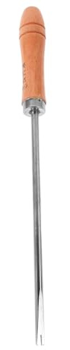 OFFIGAM Herramienta para Relleno De Algodón y Aguja De Costura Ergonómica con Mango De Madera para Manualidades DIY 6 Mm Apta para Proyectos De Peluches y Relleno Artesanal