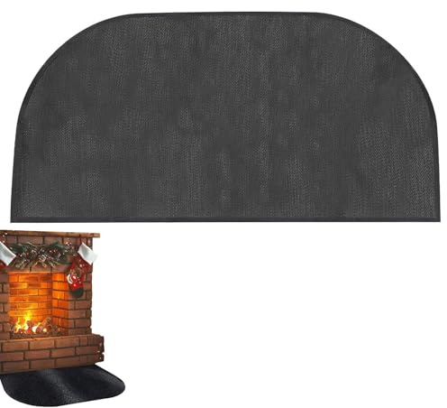 Tapis d'extérieur ignifuge – Protection de sol pour barbecue | Tapis résistant aux intempéries conçu pour protéger les sols de terrasse et de patio contre les flammes, les étincelles, et pendant les