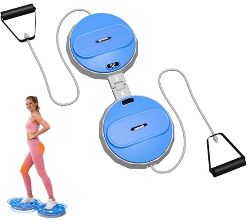 Split-Type Rotating Waist Trainer Smart-Counting Abdominal Twisting Disc Core Strengthening Fitness Board for Women and Men