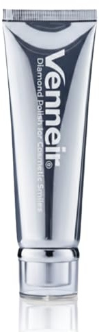 Venneir® Diamond Whitening Polish for Veneers & Composite Bonding — Real Diamond Powder, Extremely Low RDA, Fluoride-Free — 50ml