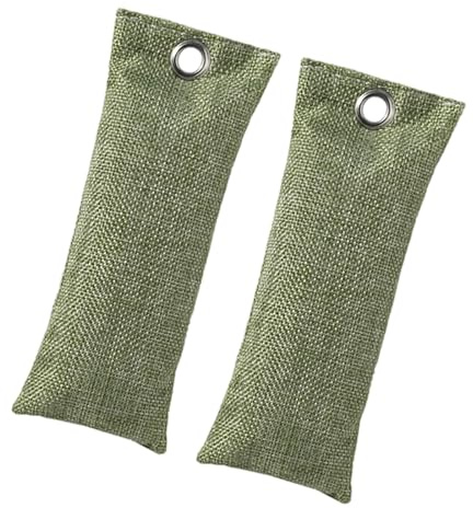 Set di 2 sacchetti deodoranti per scarpe naturali con carbone attivo per calzature, attrezzi da palestra e sacchetti deodoranti per la rimozione della casa