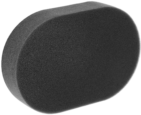 LAPYAPPE Esponja para Lavar Coches Negra de Esponja para Limpieza de Ruedas y Carrocería Uso Versátil para Cuidado Exterior del Vehículo