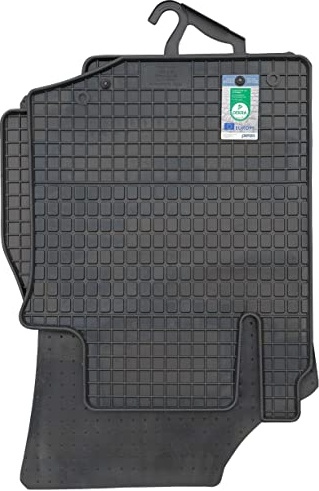 PETEX Gummimatten passend für Aygo ab 07/2005-06/2014 Fußmatten schwarz 4-teilig