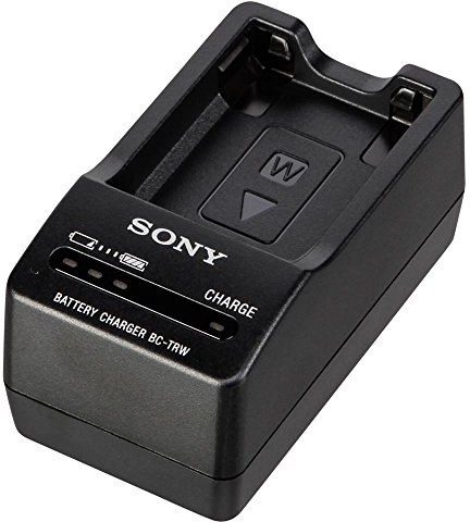 Sony BC-TRW Reiseladgerät (für Lithium-Ionen Akkus der W-Serie, u.a. NP-FW50 für Alpha, Cyber-Shot, Handycam, NEX)