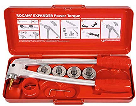 'ROTHENBERGER rolock Expander Power Torque Set, 1/2 – 3/4 – 1mit interno della Sbavatore interno 12535