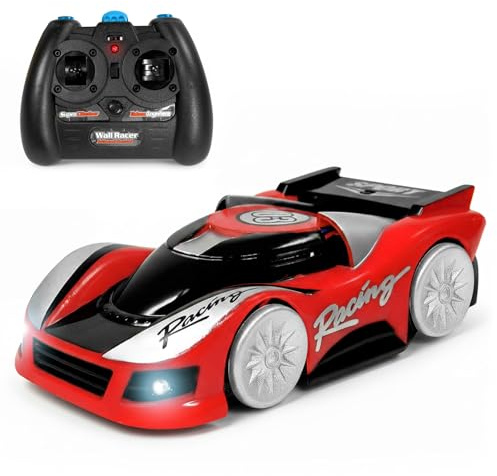 Eaxus® Climb Car Voiture télécommandée - Jouet grimpeur Qui Court Le Long des Murs et des plafonds.