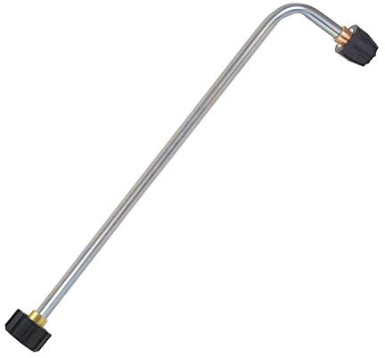 Onderbodemlans Gebogen Spuitbuis Sproeier voor Kärcher HD HDS Hogedrukreiniger - M22x1,5 mm Binnendraad, 14 mm Pen, Niet voor Easy Lock