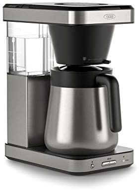 OXO Brew 8-Cup Coffee Maker - Single-Serve & Carafe, Thermal Stainless Steel, SCA Certified