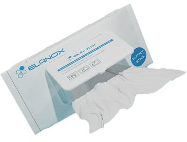 ELANOX 30 feuchte Schuhputztücher für fast alle Schuhe geeignet schnelle und saubere Lösung in kürzeste Zeit (30 feuchte Tücher)