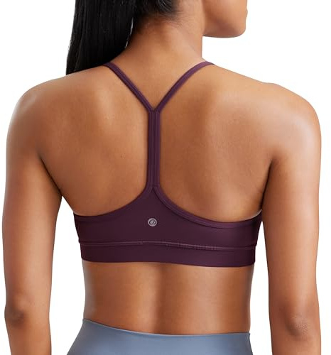 CRZ YOGA Butterluxe Y-rygg sport-BH:ar Djup lila S
