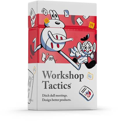Pip Decks Workshop Tactics Offizielles 54-Karten-Deck für effektive Workshops und Teamsitzungen