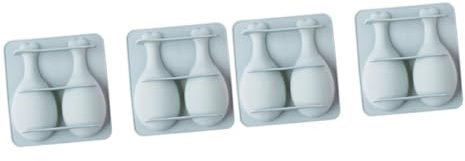 Abaodam 4pezzi Stampo Silicone Per Dolci Forma Di Coscia Di Pollo Per Torte e Biscotti Blu Utensile Da Cucina Antigraffio