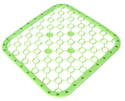 PRETYZOOM Tapete para Fregadero De Cocina Verde De Silicona Resistente Al Calor, Protector Aislante Térmico para Mesa, Accesorio Doméstico para Uso Diario