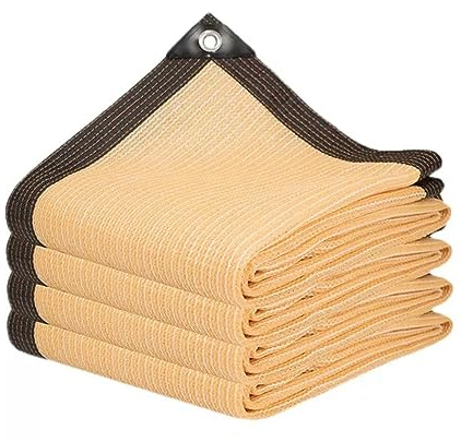 Toldo para Sombra con Ojales de 3x7 m, Tela para Sombra para Plantas, Cubierta de Malla para Sombra para pérgola de Patio Trasero de Invernadero, Red para Sombra de Patio al Aire Libre, Told