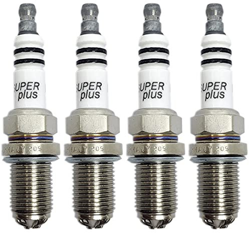 0242236562 Double Platin-Zünd-Zündkerze-Zündkerze 12120037608 / Fit für BMW E46 E39 E36 E38 / Fit für Audi A4 A6 A8 FGR7DQP + +48 4-6pcs Zündkerze Solides Terminal(4psc)