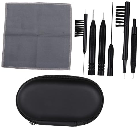 minkissy Teiliges Hörgeräte Reinigungsset Aus Langlebigem Material Mit Bürsten, Reinigungsstab Und Schraubenzieher, Praktisches Pflege-set Zur Effektiven Entfernung Von Ohrenschmalz Und