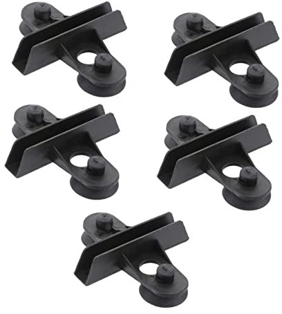 Sosoport 5pcs Plastic Divider Sheet Holder Suction Cup for Aquarium Tank Gap Breed Separate Fish Random Color