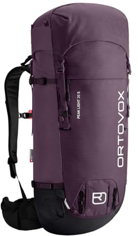 ORTOVOX PEAK LIGHT - 30l - Leichter, sehr funktionaler Rucksack für anspruchsvolle Alpinist*innen mit kurzer Rückenlänge - violett