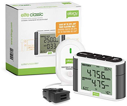 Efergy Elite Classic 4.0 in-Home Energy Monitor Single Phase (EU 3 Phase)