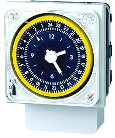 Orbis Alpha qrd - Interruptor horario analógico Alpha qrd 12v