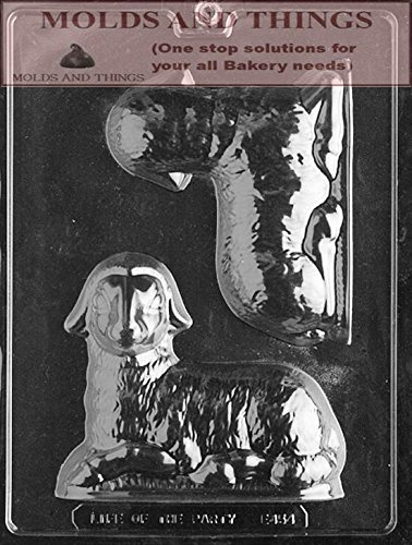 3D LAMB Easter Chocolate candy mold With Copyrighted Candy Making Instruction