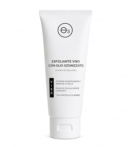 OZONO D'OR – Gesichtspeeling für Frauen mit 100% Natürlichem BIO-Ozon, Vegan, Blackhead Remover, Mitesser, Erweiterte Poren, Akne und Hautunreinheiten | Peeling Gesicht Empfindliche Haut 100 ml