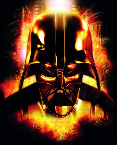 Komar Wandbild | Star Wars Classic Vader Head | Kinderzimmer, Jugendzimmer, Dekoration, Kunstdruck | ohne Rahmen | WB169-40x50 | Größe: 40 x 50 cm (Breite x Höhe)