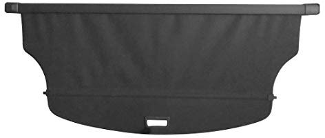 OREALTOOL Laderaumabdeckung Kofferraum Schutz Abdeckung Cargo Cover für Mitsubishi Outlander 2013-2018 Schwarz Ausziehbar Kofferraumabdeckung Rollo