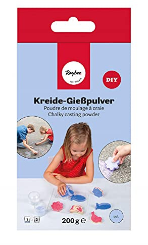 Rayher Polvo para tizas de calle, azul cielo, 200 g., 34465360