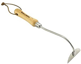 Kent & Stowe Hand Onion Hoe Tool, Silver