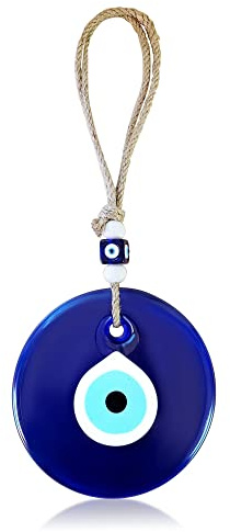MYSTIC JEWELS - Ojo Turco Cristal Grande con Jude para Regalar - Amuleto Buene Suerte - Good Luck Ornament